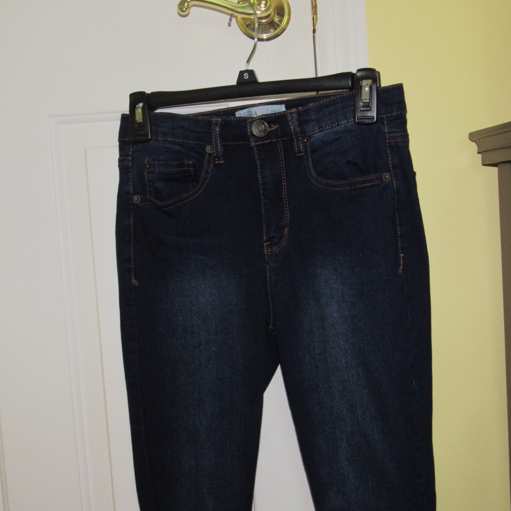 Mudd Dark Wash High Rise Jean Legging